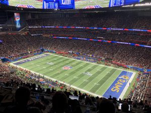 Frauen in der NFL - Stadion