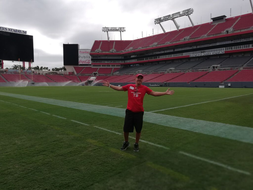 Tampa Bay Buccaneers - im Stadion