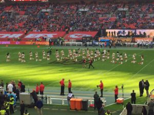 Cheerleader in der NFL - Stadion