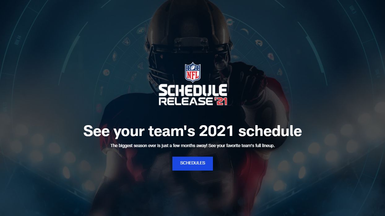 NFL Spielplan 2021 - Start