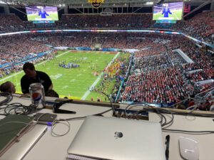 Wie ist es live beim Super Bowl - Platz in Miami