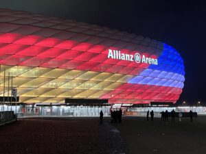NFL in München - ich war dabei abends