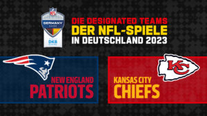 Die NFL kommt 2x nach Deutschland - Teams