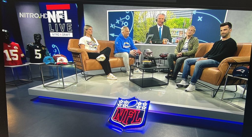 So lief der NFL Draft bei RTL - Studio