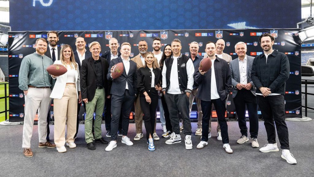 Das Team für die NFL bei RTL - Team