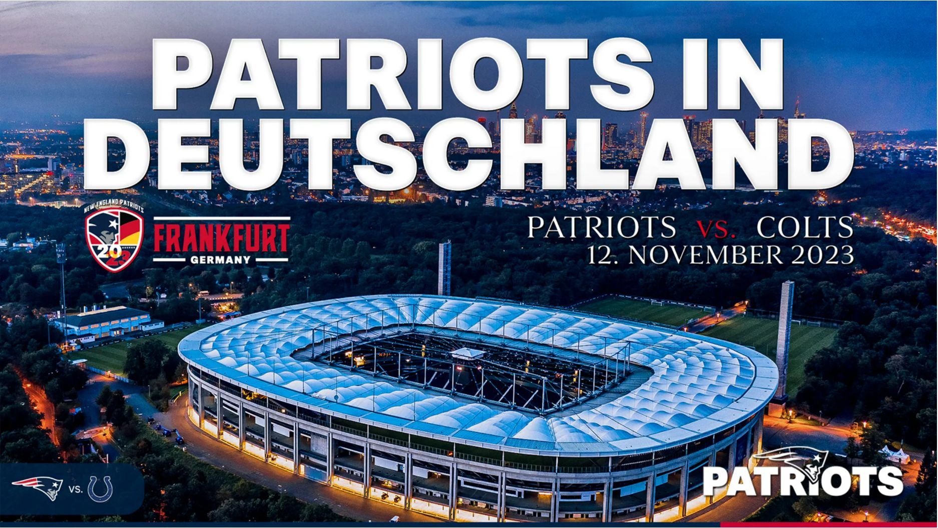 Das planen die New England Patriots in Frankfurt