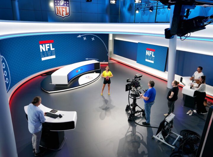 NFL-Studio von RTL - Jana 2