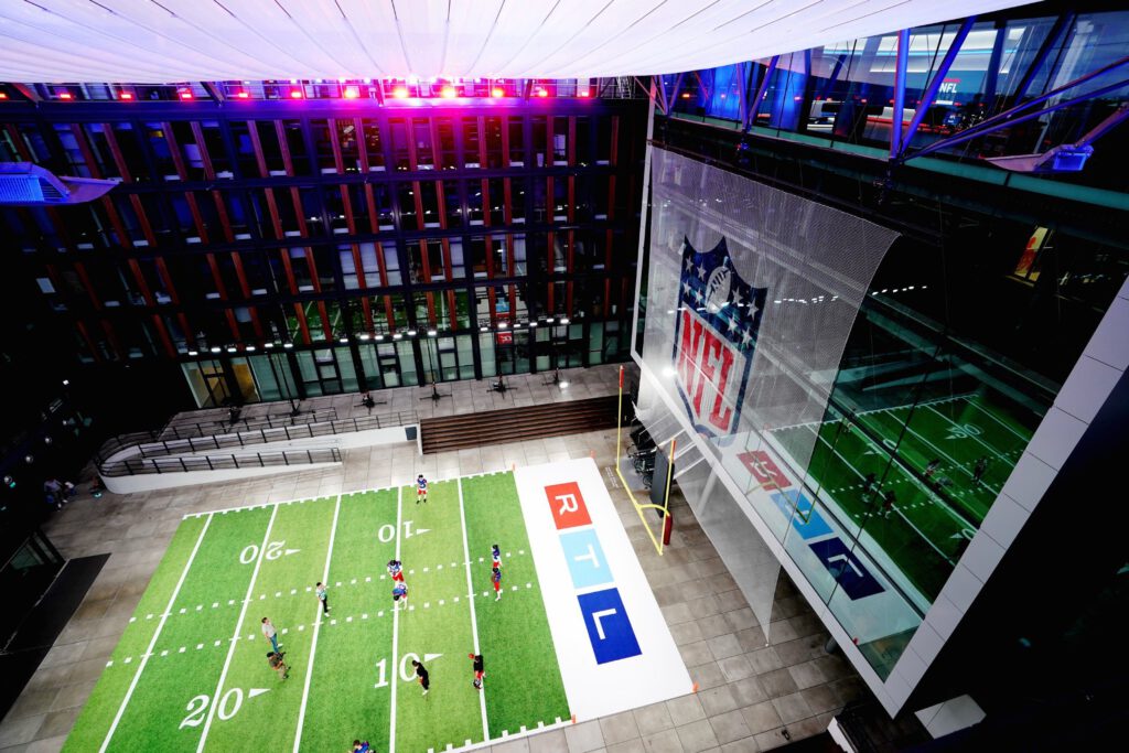 NFL-Studio von RTL - Außenstudio 2