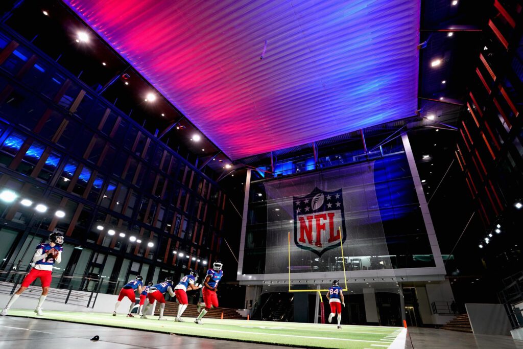 NFL-Studio von RTL - Außenstudio 1