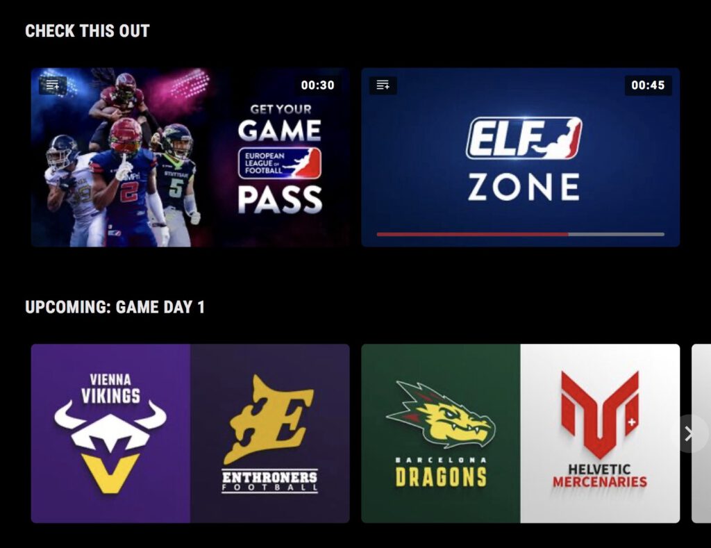 ELF Game Pass - Upcoming