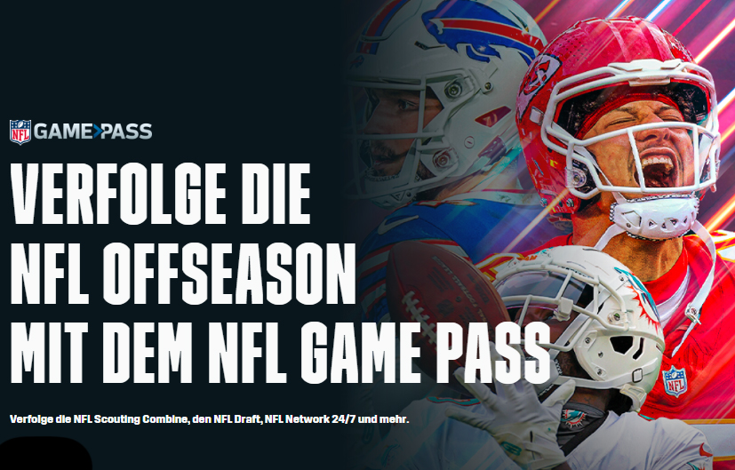 NFL Game Pass auf DAZN