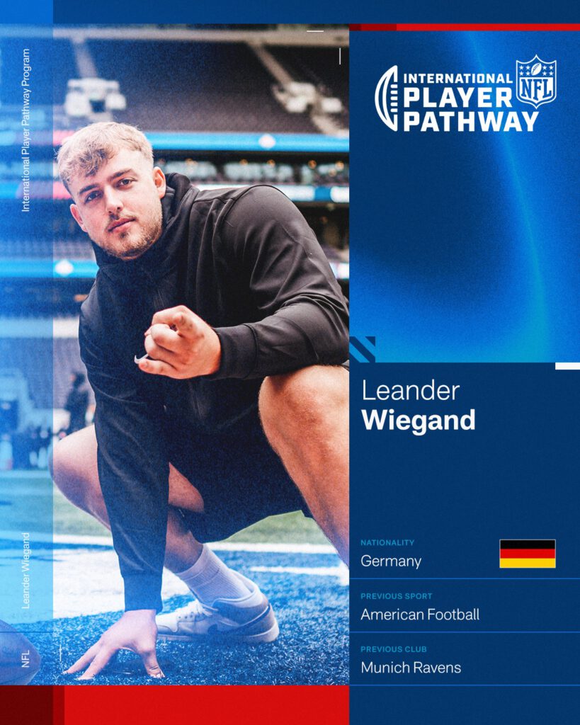 Leander Wiegand im International Player Pathway Program 2025