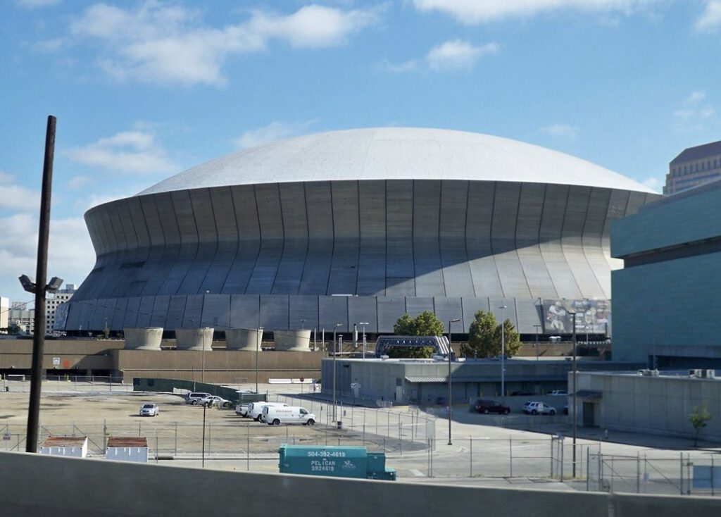 Der Caesars Superdome in New Orleans