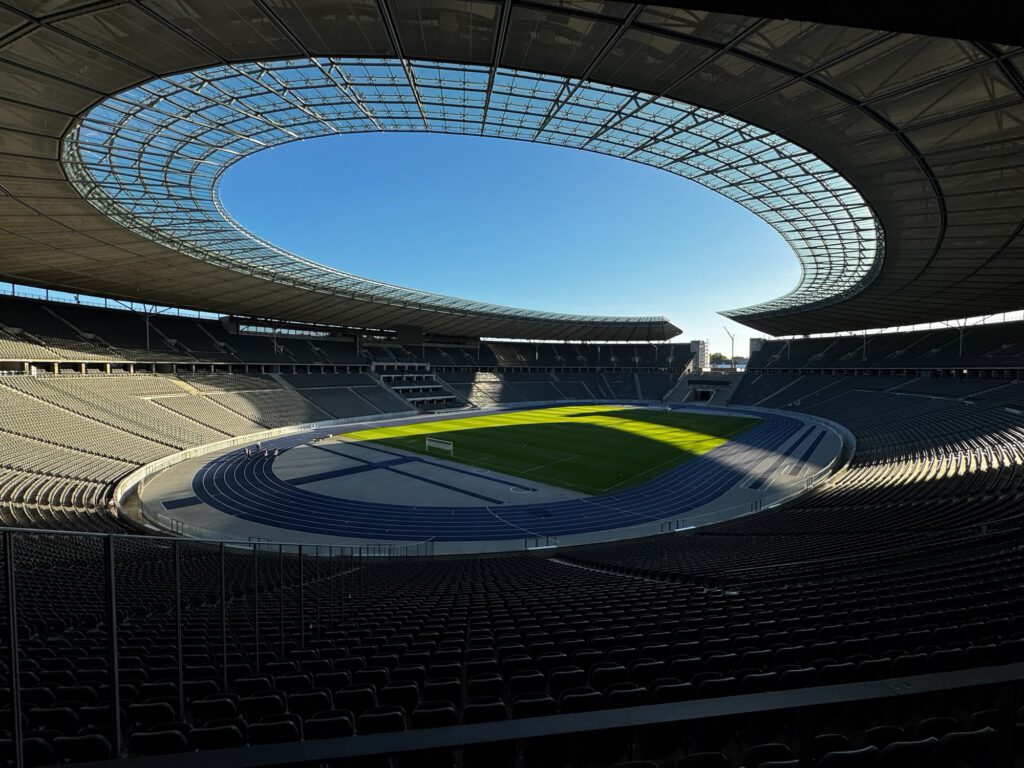 NFL in Berlin: Ein Blick ins Olympiastadion