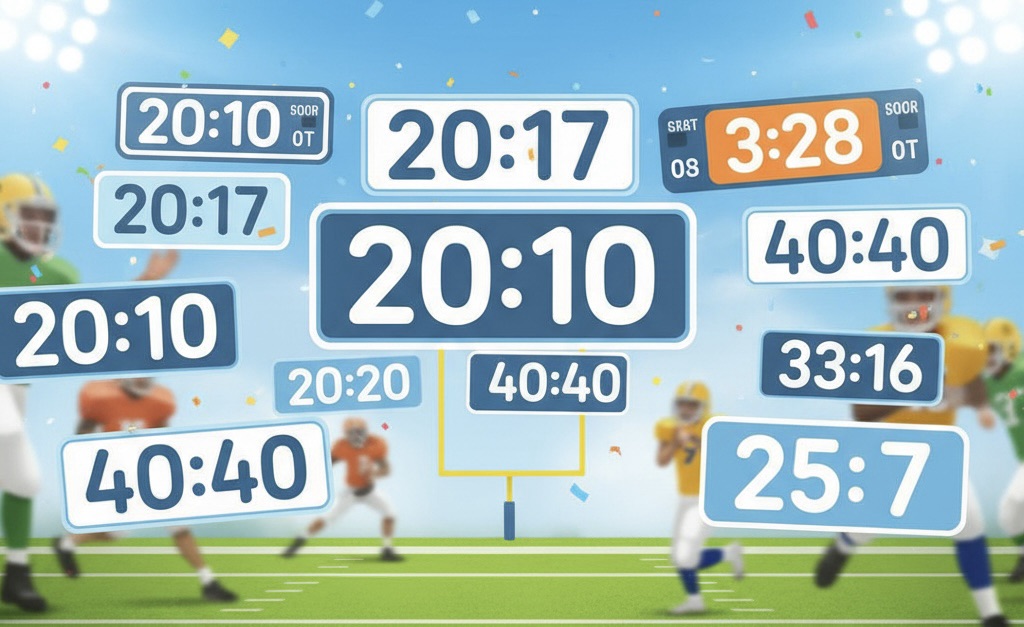 Das häufigste Ergebnis in der NFL und das seltenste Ergebnis in der NFL | BeimFootball Das häufigste Ergebnis in der NFL und das seltenste Ergebnis in der NFL