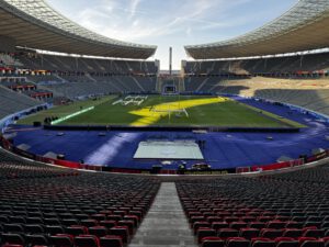NFL in Berlin: Der erste Blick ins Olympiastadion